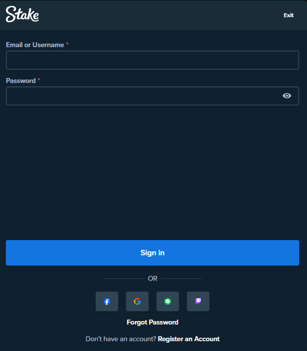 Login